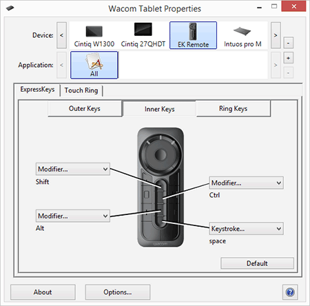 Wacom ExpressKey Remote