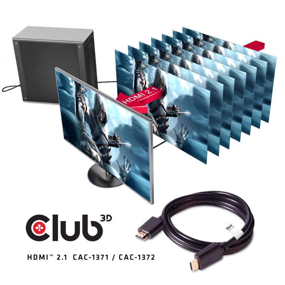 Club 3D Ultra High Speed HDMI Kabel - 2m