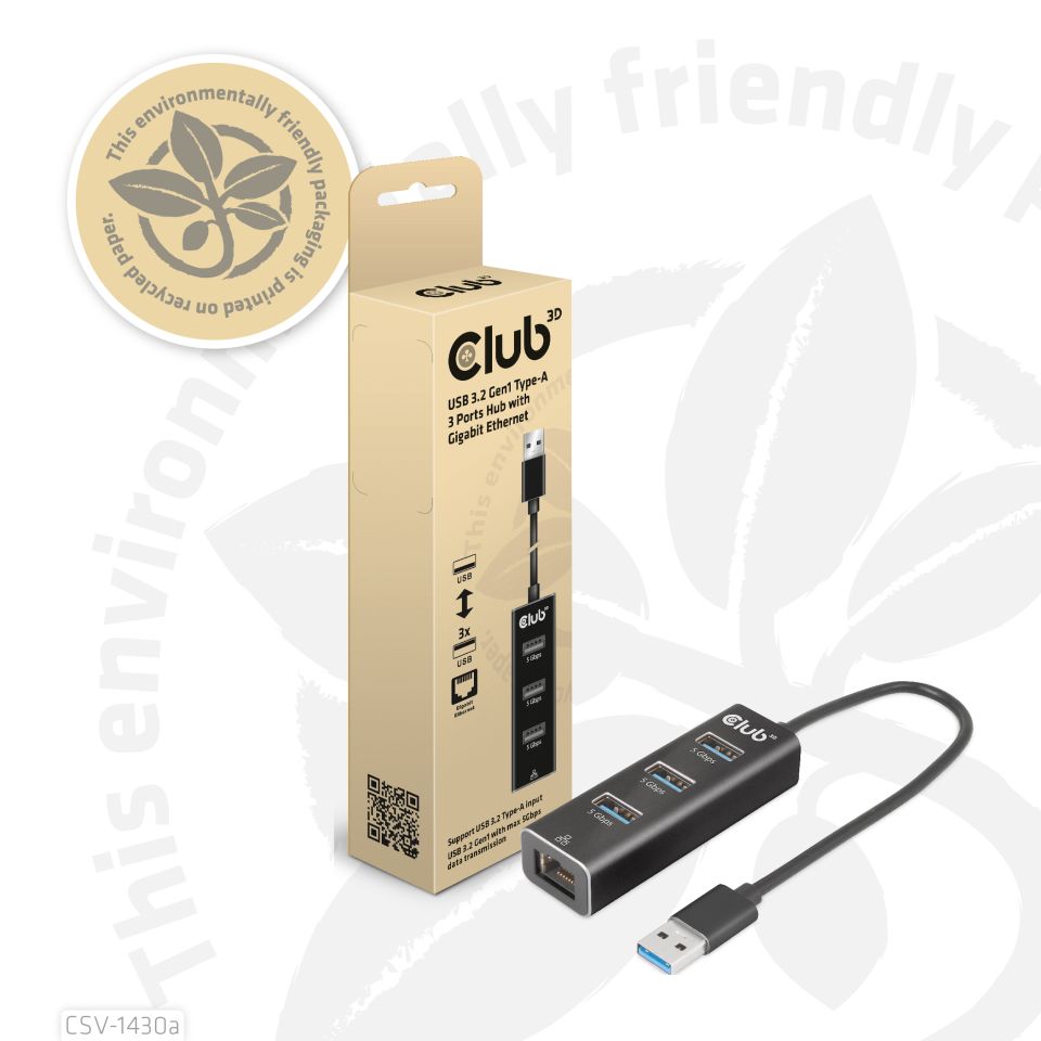 Club 3D USB-A  Dockingstation 