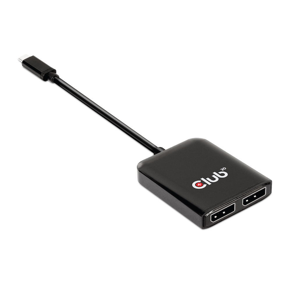 Club 3D Multi Stream Transport (MST) HUB - Dual Display 4K60Hz