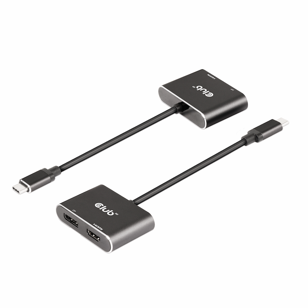 Club 3D MST Hub USB-C auf DisplayPort